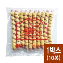 [한박스 10봉] 쏘팡 마약핫도그 1.5kg(150gx10개입) 회오리핫도그