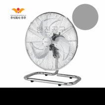 우주전열 플러스 데스크팬 바닥 선풍기 몸체회전 WKF-16S WKF-18S WKF-20S 앉은뱅이 업소용 산업용 사무실 대형 공업용