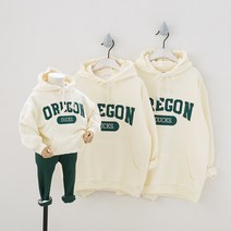 커플룩 가족티 패밀리룩 돌촬영 오레곤 아동 남여공용 후드티 (5color)