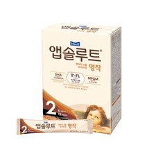 리뉴얼 앱솔루트 명작 2FL 분유 스틱 2단계 6~12개월 14g 20포