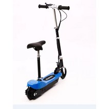 접이식 전동 퀵보드 충전식 전기 대리기사 배달용 자전거 킥보드 폴딩 소형 휴대용 이동수단, 24V, [블루]