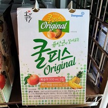 소와나무 쿨피스 930ml x 4입, 종이박스+아이스팩