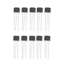 10pcs 49E 홀 요소 OH49E 전압 레귤레이터 홀 효과 센서 선형 스위치, 검은 색