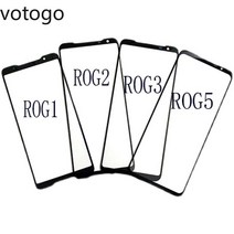 LCD 디스플레이 외부 액정 터치스크린 수리 부품 아수스 ROG 폰 6 프로 5 5S 3 2 ZS673KS ZS676KS ZS661KS 용 전면 유리 OCA 교체, [04] Rog 5 ZS673KS