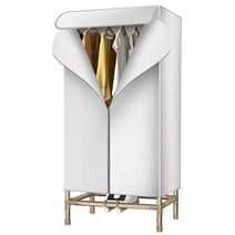 가정용 건조기 소형 공기 건조 의류 원룸 자취생, 슈퍼두꺼운-하늘색-1500W+범용휠