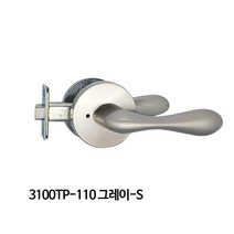 VKA769274아파트현관문수리그레이S 욕실용 현대디엘 3100TP-110 문고리 목문레버 속도조절 문걸쇠, 단일옵션