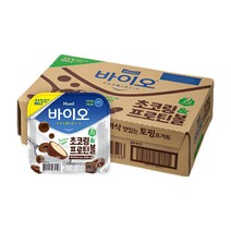 바이오 초코링프로틴볼 토핑요거트 130g x 12개 (무료배송)