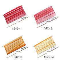 [청라핸즈] [모쿠바] 리본자수실3.5mm-No.1540-01, 1542-1