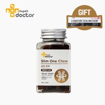 [마이펫닥터] 슬림원츄 강아지 영양제 다이어트 간식 곤약 관절 80g 1ea (+스켈링츄 1p 증정), 1개