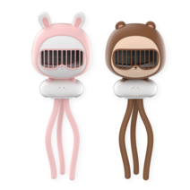 듀이노 유모차 선풍기 DN-SF01 토끼, Pink, 1개