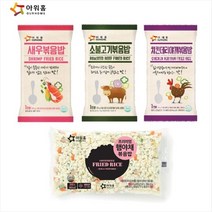 아워홈 볶음밥 4종 골라담기 새우 소불고기 치킨데리야끼 햄야채 뽁음밥 냉동밥 1인분, 프리미엄 햄야채 볶음밥 300g