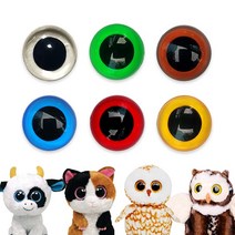 7.5mm 재료 니들펠트 부자재 인형눈알 나사형 인형눈