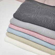 피그먼트 모달 와플 여름 홑겹 이불 사계절 순면 침대 패드 국내생산 민트, 그레이