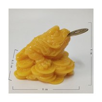 인센스 홀더 촛대 부처 돈 부처님 동상 중국 풍수 동전 세 다리가 두꺼비 개구리 동물 조각 홈 인테리어 남자 만든 옥 돌, Orange