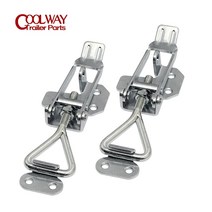 캠핑카제작부품 악세사리 2pcs 아연 트럭 트레일러 래치 토글 패스너 오버 센터 캐치 오버 센터 ute rv 부품 캠퍼 액세서리 캐러밴 구성 요소, 없음, 2개