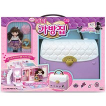 2층집 인형놀이 리틀미미 핸드백하우스 외둥이 언어발달 장난감집 딸아이