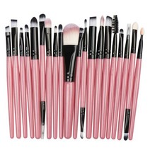 CMCOSMETIC 메이크업 브러쉬 세트 20종, 골드브라운