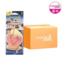 캘리포니아센트 팜스 페이퍼 방향제 코코넛 1입 6개, 단품
