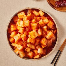 자연앤팜 국산 100% 아삭 깍두기, 1kg, 1개