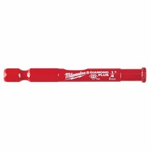 Milwaukee 49 56 0505 0.6cm(1/4인치) 육각 섕크 다이아몬드 연마 일체형 홀 톱 파워 드릴 비트