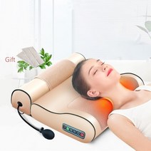 허리배게 수면무호흡증베개 빨대베개 비개개 다리올리는쿠션 허리강화운동기구 목보조기 등펴기 jinkairui 적외선 난방 수면무호흡베개 빨아쓰는경추베개 편백나무경추베개 다리올리는베, 우리 플러그, 여섯 버튼 트랙션