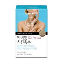 내츄럴플러스 에버핏 스킨촉촉 히알루론산 30c, 30캡슐, 1개, 30정