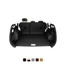 본투로드 하이브 풀커버 트렁크매트 차량매트 전차종, 그레이, 싼타페TM 5인_스피커유_18/03~20/6_HT006