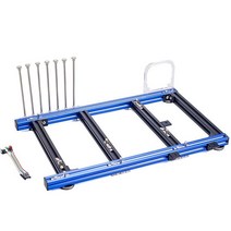 미니 ITX MATX ATX PC 테스트 벤치 DIY 오픈 에어 프레임 오버클럭 수직 케이스 컴퓨터 마운트 알루미늄 섀시 HTPC 그래픽 카드/게임/냉각용, ATX Blue Black