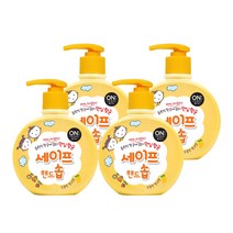온더바디 세이프 핸드솝 망고향 300ml, 4개