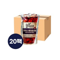 칸타타 파우치 커피 헤이즐넛 190ml 20팩