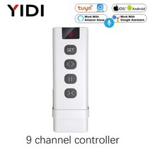 전동 스마트 관형 모터 전기 롤러 블라인드 셔터 커튼 25mm 38mm 튜브 Tuya Wifi RF 스위치 모듈 Alexa Go