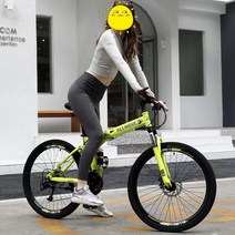 의풍인스 BUBA MTB자전거 경량 21속 24인치 26인치 접이식자전거 ZXC02, 블루_21단_24인치[삼발 에어로]