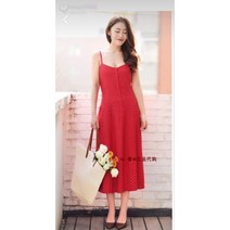 일본 세대 UNIQLO INES 봄과 여름 디자이너코라보죠젯트서스펜더 원피스 417143