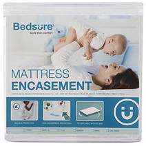 Bedsure Twin Mattress Encasement Zippered Waterproof Mattress Protector Bed Bug Proof Hypoallergenic, 1