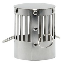 Thous Winds Titanium Wood 스토브 액세서리 Spark Arrester Anti-sag Floor Glass Panel 굴뚝 Anti-scalding 후드 액세서, 스파크 방지기, 1개