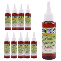 에스앤몰 목초액 무좀 110ml x 10개 국내산 참나무 피부 목초액 원액