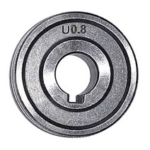 0.6mm 0.8mm 1.0mm 용접 피더 롤 v u knurl 그루브 산업 등급 롤러, U0.8-1.0
