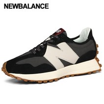 [뉴발란스] 남녀공용 스니커즈 327 블랙 문빔 WS327KC