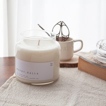 안녕오월 대용량 클래식 자캔들 천연 소이캔들 600ml, 15. 시트로넬라