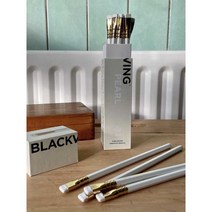 팔로미노 블랙윙 내추럴 로그 602 연필 펄화이트 블랙 HB B 2B 3B 1다스 (12자루), 12자루 그레이 B