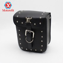 바이크캐리어 오토바이 범용 안장 가방 사이드 도구 테일 헤드 할리 대부분의 모델에 적합, 04 4