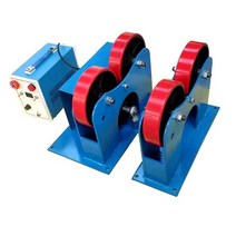 터닝롤라 자동 턴테이블 용접기 1톤 회전 용접작업대, 단일 메인 휠 프레임