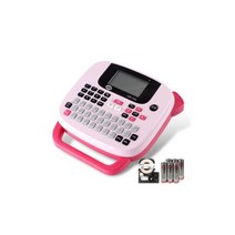 로드메일코리아 라벨프린터 LMK 1000 핑크 라벨기 라벨지, 라벨프린터 LMK-1000 핑크 라벨
