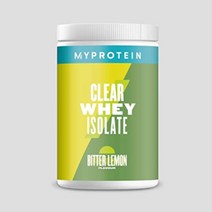 Myprotein Clear Whey Isolate 마이프로틴 클리어 웨이 아이솔레이트 프로틴 파우더 마프 비터 레몬 500g