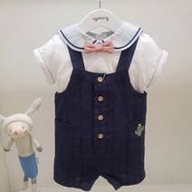 아가방 40% 여름 베이비페어! 와이드 멜빵바지 좋아 레드 보타이 정장 상하세트! 깜찍해 나비넥타이 세미정장 상하복 여름 시원하게 멜빵 슈트 스타일로! 스페셜 정장 외출복