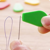 십자수바늘 전바늘 플라스틱 스레 더 실버 보우 와이어 바늘 여러 가지 빛깔의 삽입 재봉틀 DIY 공예 액세서리 G 10 개, [01] 10PCS