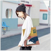 [마치]냥이 패션가방 데일리 에코백 8가지 디자인 천가방 니트백