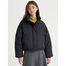 [빈폴레이디스] 블랙 쇼트 노칸 다운 BF2X38U065