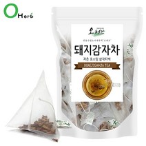 오허브 볶은 돼지감자차 뚱딴지 되지감자 삼각티백차 100개