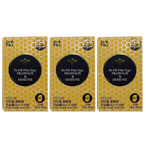 닥터필 수용성 필름형 필름 프로폴리스 이뮨 건강기능식품 propolis 프리폴리스 프로플리스 30개입 3개, 6.84g